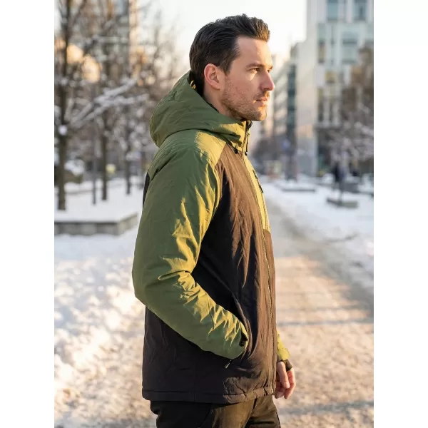  Férfi téli kabát ALTISPORT GALLUS KHAKI 