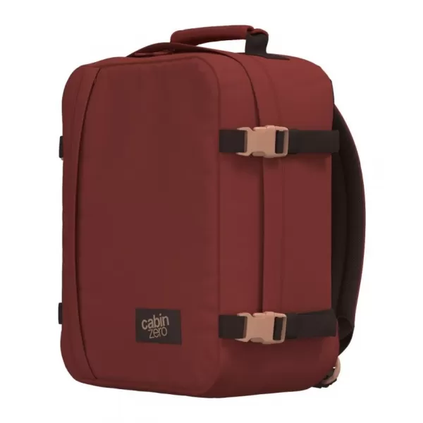  Hátizsák CABINZERO CLASSIC 28L VÖRÖS SANGRIA 