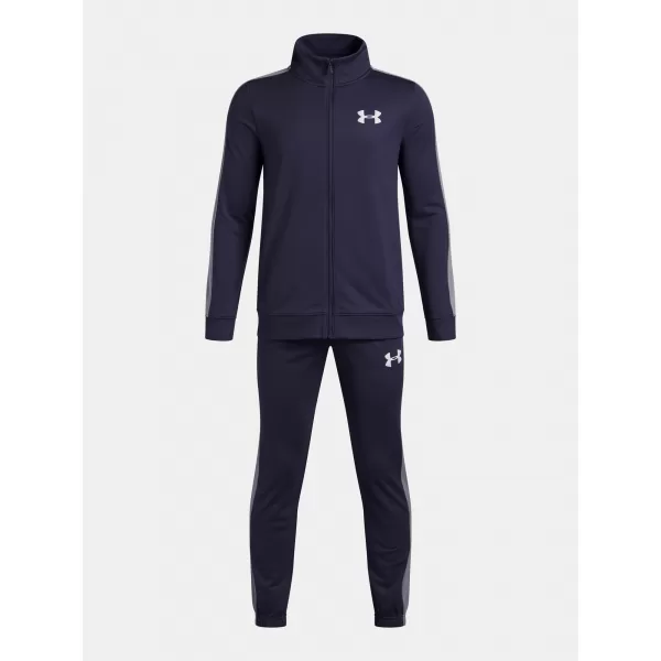  Fiúk készlet UNDER ARMOUR UA RIVAL KNIT TRACK SUIT 1363290-403 KÉK 