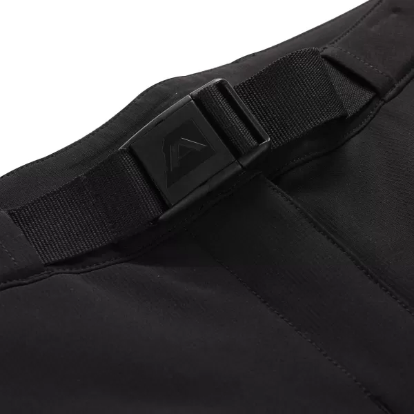  Női softshell nadrág ALPINE PRO CORBA LPAF663 FEKETE 