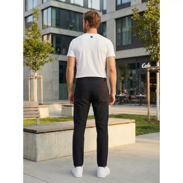 Férfi nadrág ALTISPORT ATS TROUSER SLIM-FIT FEKETE 
