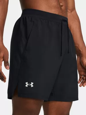 Férfi rövidnadrág UNDER ARMOUR UA LAUNCH 7'' UNLINED SHORTS 1382622-001 FEKETE