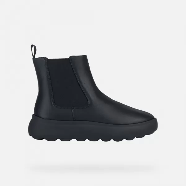  Női bokacsizma GEOX SPHERICA EC4.1 FEKETE 