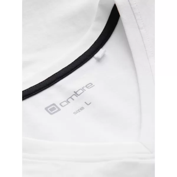  Férfi ing OMBRE Z100 FEHÉR/FEHÉR/FEHÉR 
