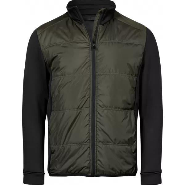  Férfi dzseki TEE JAYS | TJ 9110 MÉLYZÖLD/FEKETE 