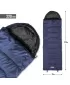 Hálózsák PENTAGON SENTINEL SLEEPING BAG 220GR/M² D19001 ÉJFÉLKÉK