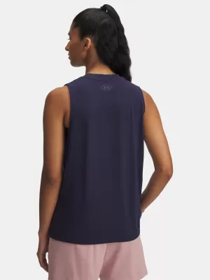 Női felső UNDER ARMOUR UA VARSITY TANK 6005631-410 KÉK
