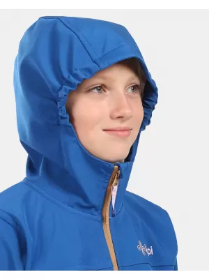 Gyermek softshell kabát KILPI RAVIA-J ZJ0115KI SÖTÉTKÉK