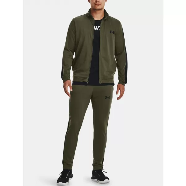  Férfi készlet UNDER ARMOUR UA KNIT TRACK SUIT 1357139-390 ZÖLD 