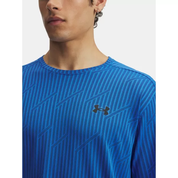  Férfi póló UNDER ARMOUR UA TECH VENT JACQUARD KÉK 