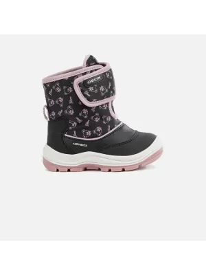 Lány bokacsizma GEOX FLANFIL ABX G008905 FEKETE
