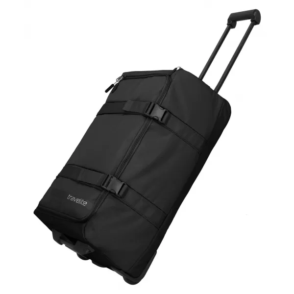  Táska TRAVELITE KICK OFF WHEELED DUFFLE L FEKETE 