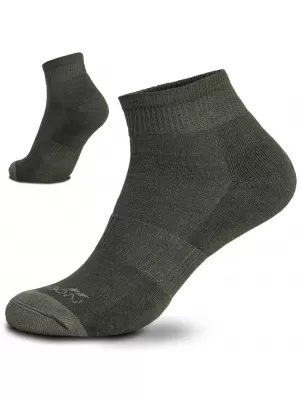 Zokni PENTAGON LOW CUT SOCKS EL14013 06 EL14013 OLÍVA ZÖLD