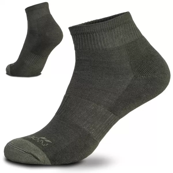  Zokni PENTAGON LOW CUT SOCKS EL14013 06 EL14013 OLÍVA ZÖLD 