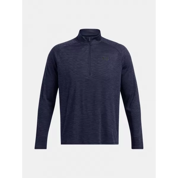  Férfi póló UNDER ARMOUR UA TECH TEXTURED 1/2 ZIP 1382797-410 KÉK 