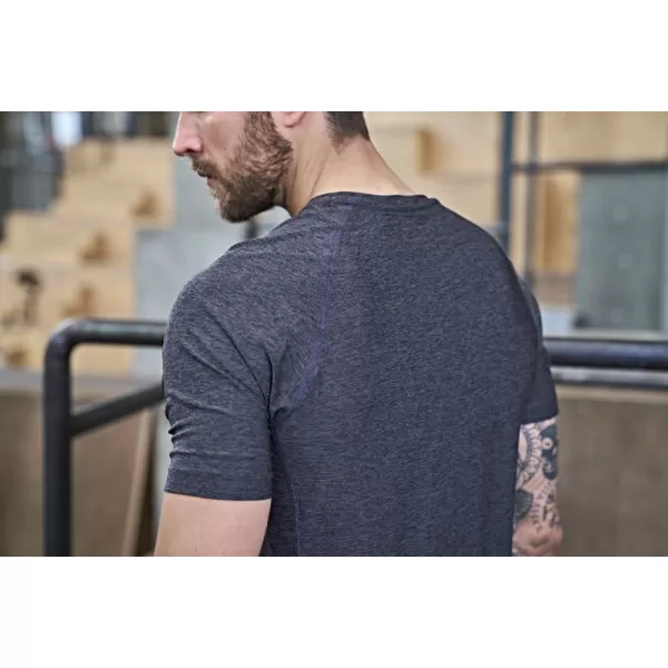  Férfi póló TEE JAYS | TJ 7020 FEKETE MELANZS 