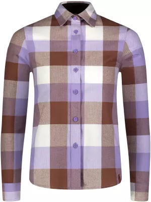 Női flanel ing NORDBLANC HALCYON NBSSL8244 LILA