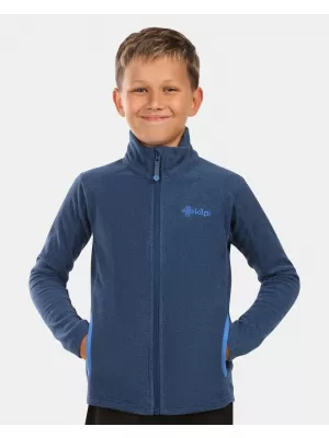 Gyermek polár pulóver KILPI GLAMER-J ZJ0203KI SÖTÉTKÉK