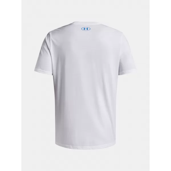  Férfi póló UNDER ARMOUR UA TRIPLE STACK LC LOGO SS FEHÉR 
