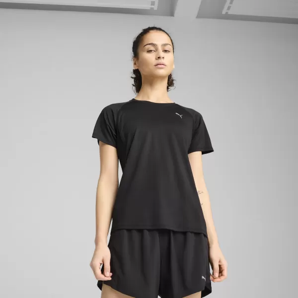  Ing PUMA W RUN VELOCITY TEE (POLY) 52657801 PUMA FEKETE 
