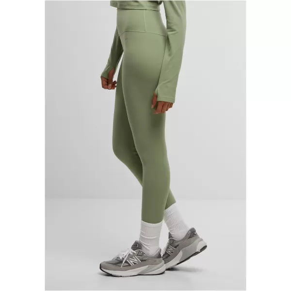  Hölgyek nadrágja URBAN CLASSICS TB7804 MATCHA ZÖLD 