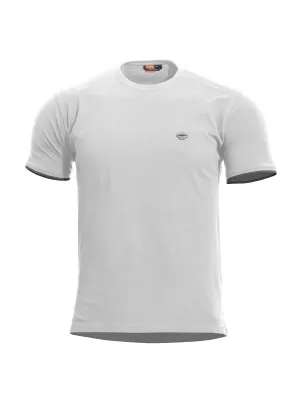 póló PENTAGON LEVANTES CREWNECK STRIPES K09026 FEHÉR