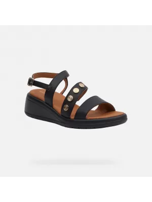 Női szandál GEOX MELICONIA G000972 FEKETE