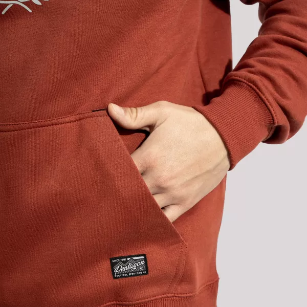 Pulóver PENTAGON PHAETON HOOD SWEATER K09021-LA83 TAVASZI ZÖLD 
