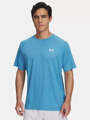 Férfi póló UNDER ARMOUR UA TECH TEXTURED SS 1382796-453 KÉK