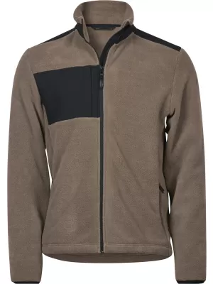 Férfi pulóver TEE JAYS | TJ 9120 AGYAG/FEKETE