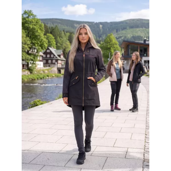  Női softshell dzseki ALTISPORT GEMEE FEKETE 