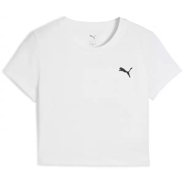  Ing PUMA WARDROBE ESS BABY TEE 62974502 PUMA FEHÉR 