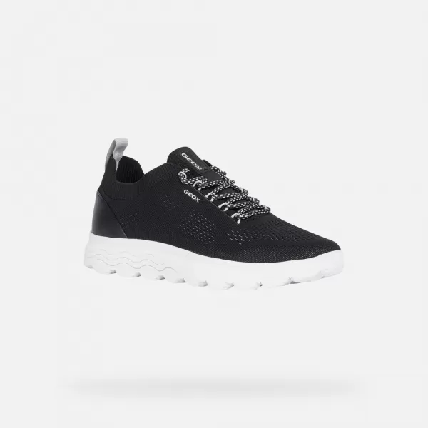  Férfi tornacipő GEOX SPHERICA G002565 FEKETE 