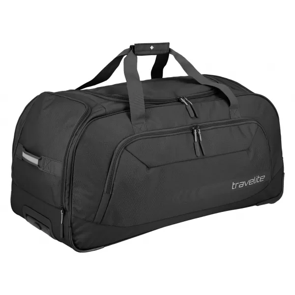  Táska TRAVELITE KICK OFF WHEELED DUFFLE XL FEKETE 
