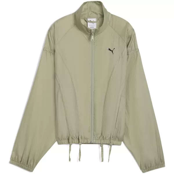  Női kabát PUMA DARE TO OVERSIZED WOVEN JACKET 63214882 LUX HADSEREG 