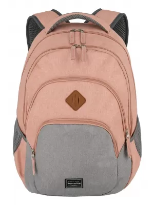 Hátizsák TRAVELITE BASICS BACKPACK RÓZSA/SZÜRKE
