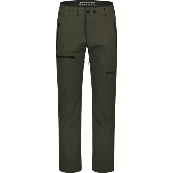  Férfi kültéri nadrág NORDBLANC GRIZZLY NBFPM8265 HADSEREG 