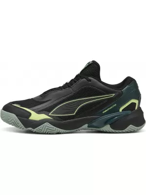 Csizma PUMA SOLARSTRIKE 4 10844601 FEKETE/ZÖLD/SZÉNSAVAS/MOHA