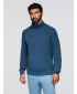 Férfi pulóver OMBRE OM-SWTN-0163 SÖTÉTKÉK