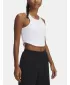 Női felső UNDER ARMOUR UA RIVAL RIB TANK 1389798-100 FEHÉR