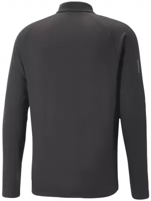 Férfi pulóver PUMA RUN CLOUDSPUN KNIT 1/2 ZIP 52327201 PUMA FEKETE