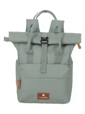 Hátizsák TRAVELITE BASICS SHORT HANDLE ROLL-UP MENTA