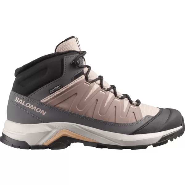  Női cipők SALOMON X-ADVENTURE COLDRUSH WATERPROOF W ETHEREA/VAS/MAHAGÓNI RÓZSA 