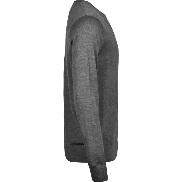  Férfi pulóver TEE JAYS | TJ 6000 SZÜRKE MELANZS 