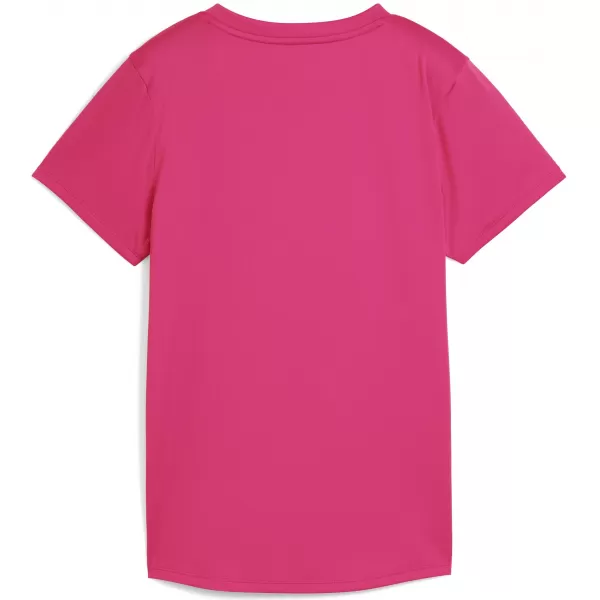  Ing PUMA W TAD ESSENTIAL VNECK TEE 52589099 IZZÓ RÓZSASZÍNŰ 