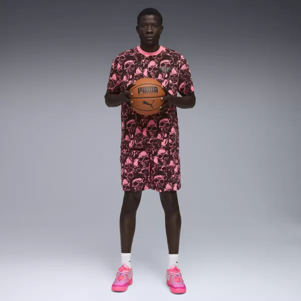  Rövidnadrág PUMA MELO WORLD TOUR AOP 7" SHORT 63242901 NAPSÜTÉS/AOP 