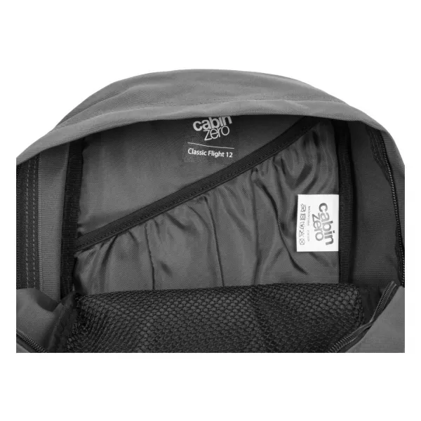  Hátizsák CABINZERO CLASSIC FLIGHT 12L EREDETI SZÜRKE 