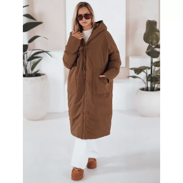  Női kabát DSTREET TY3238 KARAMELLA 