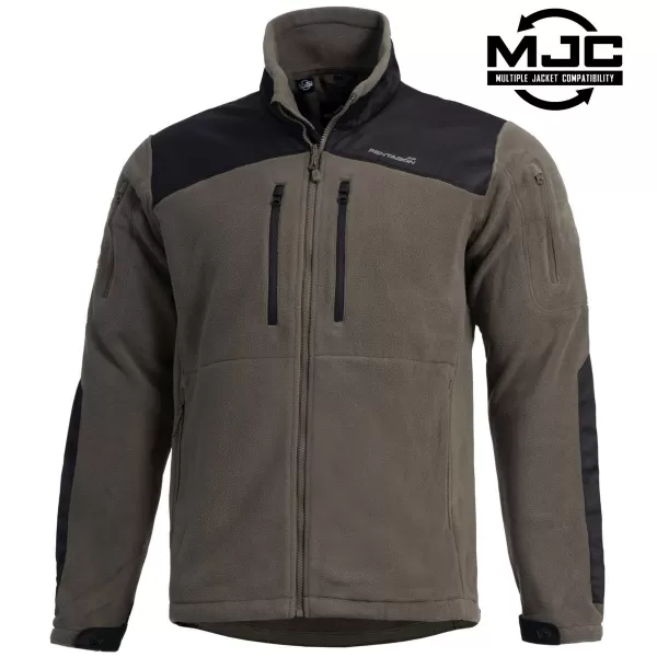  Pulóver PENTAGON NESTOR TACTICAL FLEECE K08060 BARNA SZÜRKE 