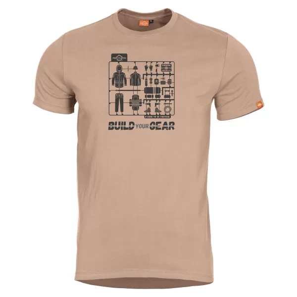  póló PENTAGON AGERON BUILD YOUR GEAR K09012 KHAKI 